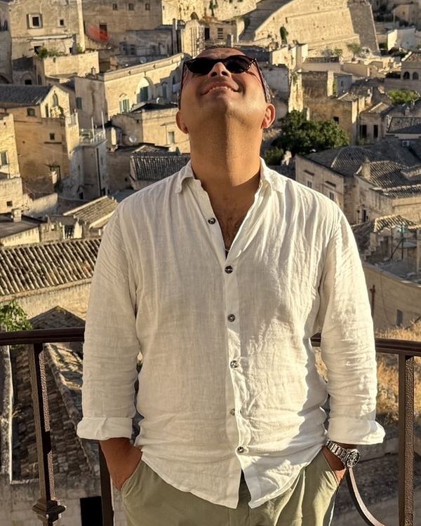 Ashot Pahlevanyan in Matera, Italy